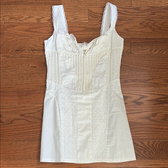 With Jean Dresses & Skirts - With Jean White Mini Dress